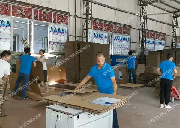 Zambia Cardboard Voting Booth Completed Delivery
